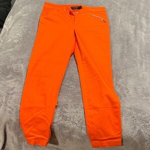 Women’s Polo Golf Orange Straight Leg Pants